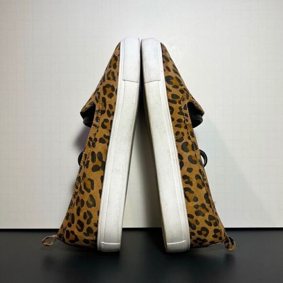 Womens GAP Cheetah Print Fall Slip On Shoes / Size 8 - Picture 7 of 9